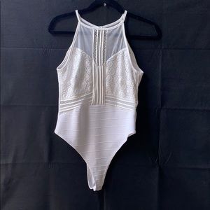 White off bodysuit